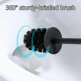 thumbnail image 4 of Stainless Steel Toilet Brush, Durable Handle, Stiff Bristles, Efficient Cleaning, 4 of 11