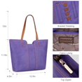 thumbnail image 3 of Bolso de mano Montana West MWC-118PP para mujer, color morado, 3 of 6