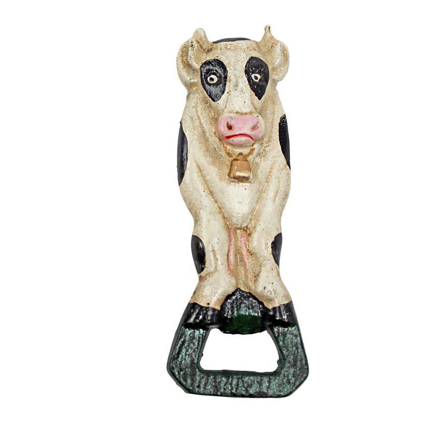 Design Toscano Moo Likes the Brew: Cow Cast Iron Bottle Opener - image 2 of 2