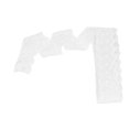 thumbnail image 3 of Lace Trim, Lace Ribbon Fashionable Elegant Skin Friendly  For Sewing For Clothing For Gift Wrapping White, 3 of 8