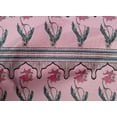 thumbnail image 4 of oneOone Cotton Cambric Fabric Leaves & Floral Block Fabric Prints By Yard 56 Inch Wide, 4 of 4