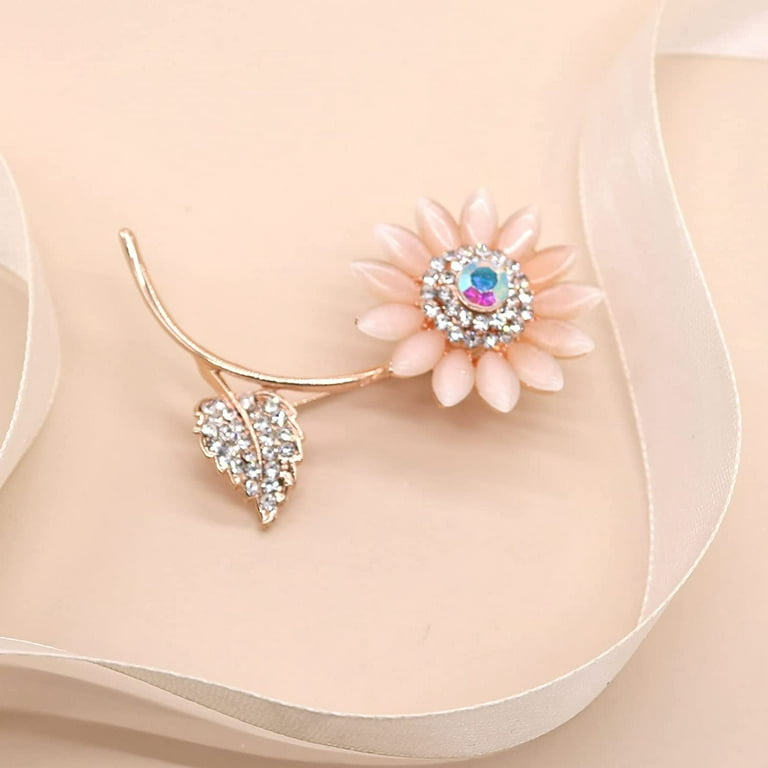  Elegant Rhinestones Brooches for Women,Retro Crystal Handmade  Brooch Pin,Flowers Pins for Clothes,Women's Brooches & Pins : Clothing,  Shoes & Jewelry