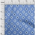 thumbnail image 2 of oneOone Velvet Blue2 Fabric African Aztech Sewing Craft Projects Fabric Prints By Yard 58 Inch Wide, 2 of 4