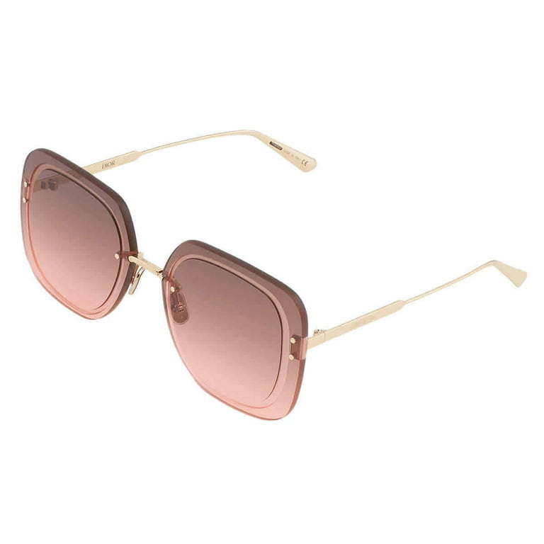 クリスチャンディオール サングラス ウルトラディオール CD40031U-10A Dior ULTRADIOR SU Brown Pink Gradient Square Ladies