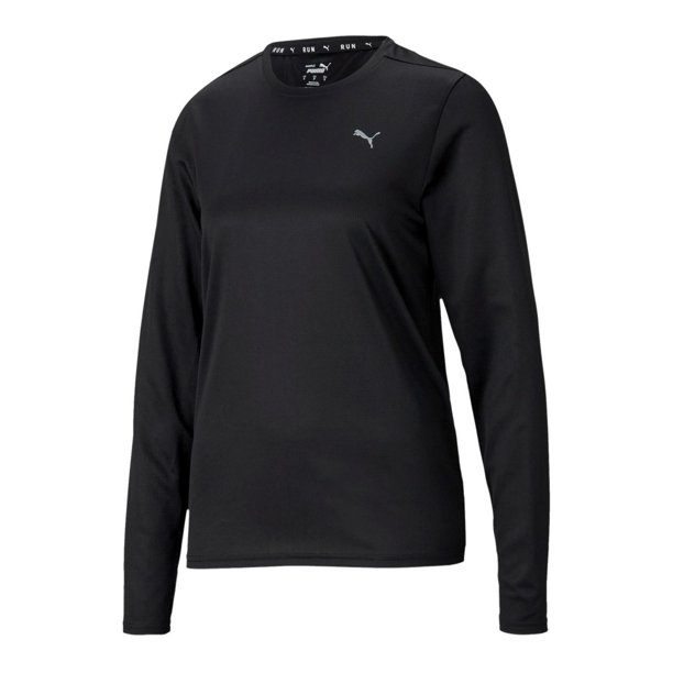 Playera Puma JSY. Run Fav LS Tee para Mujer 520183-01 negro M Puma 520183-01 JSY. RUN FAV LS TEE