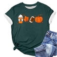 thumbnail image 3 of Hauts à Manches Courtes pour Femmes Blouses à Manches Courtes pour Femmes T-Shirt Imprimé Mode Blouse à Manches Courtes Col Rond Hauts Décontractés Hauts à Manches Courtes pour Femmes Blouses à Manches Courtes pour Femmes, 3 of 5