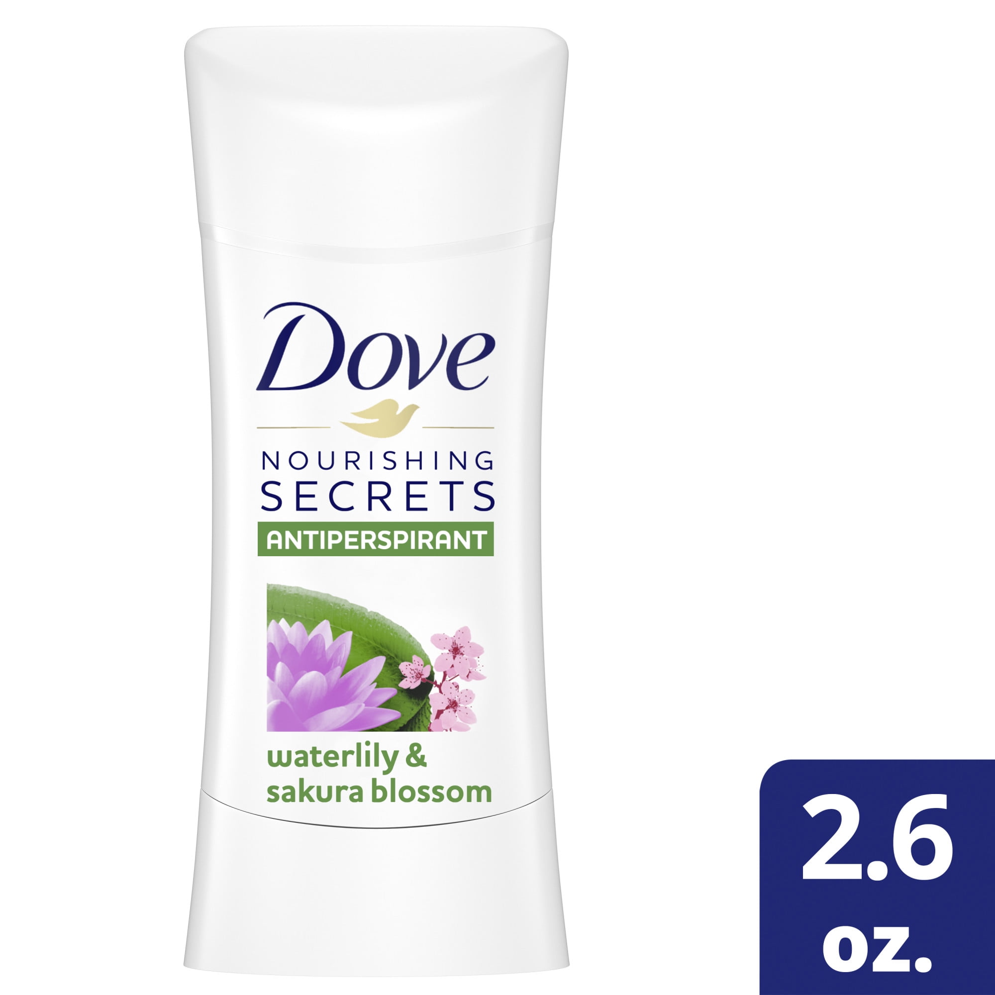 Formuleren zonsopkomst Huisdieren Dove Nourishing Secrets Antiperspirant Deodorant Stick Waterlily & Sakura  Blossom,, 2.6 oz - Walmart.com