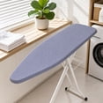thumbnail image 1 of Funda Estándar para Tabla de Planchar de 47 X 15 Pulgadas, Repuesto con Borde Elástico Antideslizante para Lavandería Doméstica, Protector de Tela Resistente Al Calor para Un Planchado Sin Arrugas., 1 of 7