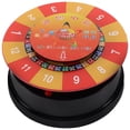 thumbnail image 1 of CIMAXIC Jeu de Fête Roue de Roulette Rotative Roue de Roulette Rotative Roue de Roulette de Fête Accessoire de Jeu,4.13"X4.13"X2.28 Pouces, 1 of 4