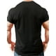 thumbnail image 2 of Men's Breathable Print Running Tee - Comfortable Summer Sports Shirt, Round Neck, Machine Washable, 2 of 7