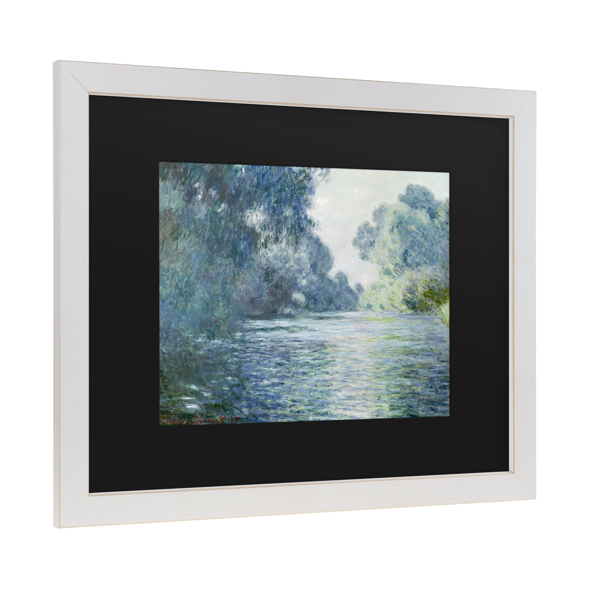 Trademark Fine Art 'Branch of the Seine near Giverny' Canvas Art by Claude Monet