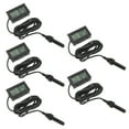 thumbnail image 2 of Digital Hygrometer Thermometer with ABS Material for Measuring Use Black Color Large Character Display 5pcs, 2 of 9