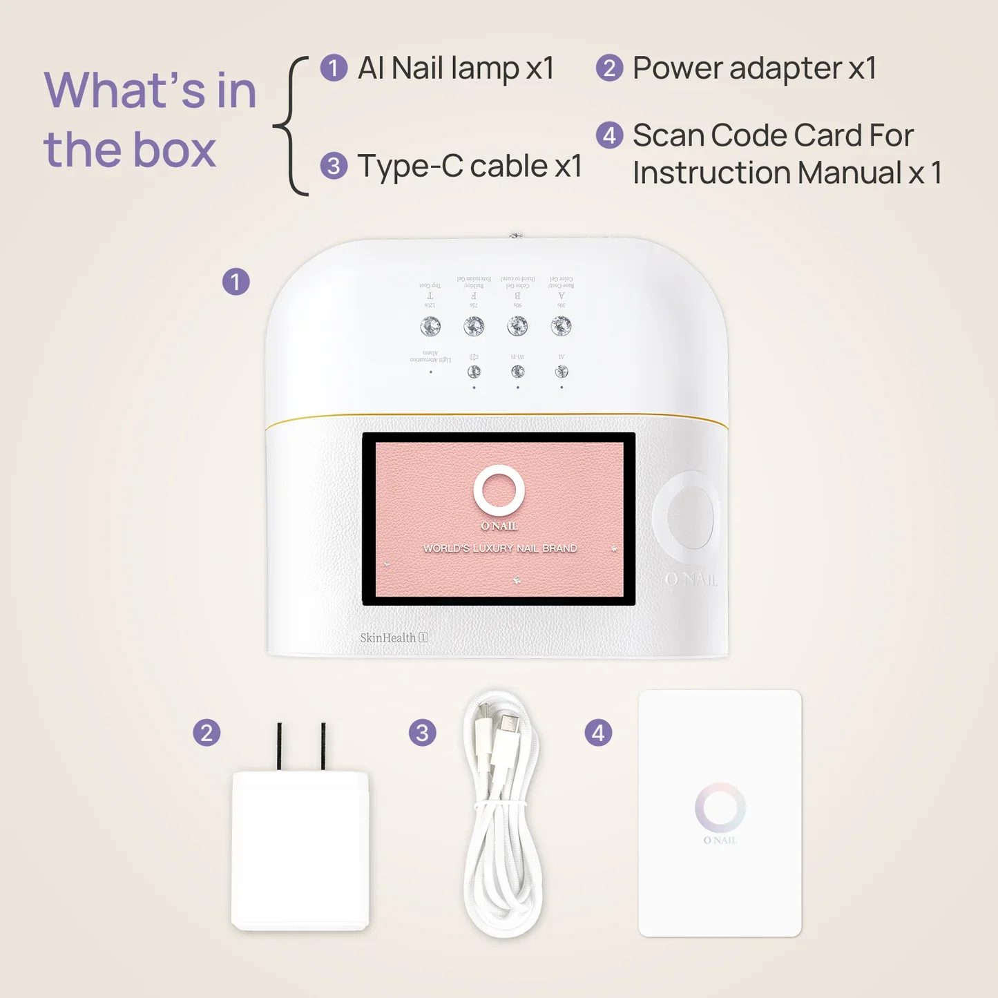 ProfiNails - AI Nail Lamp - O NAIL