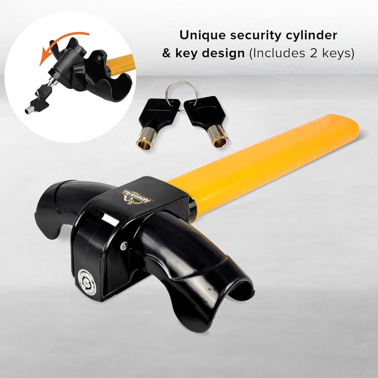 Armor All Steering Wheel Lock, Carbon Steel Anti-Theft Device photo 4