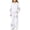 White, variant on Enjoytime Girls Outfits Floral Print Long Sleeve Hoodie with Wide Leg Pants 2 Piece Set Kids Fall Winter Fashion Comfy Casual Sweatsuit