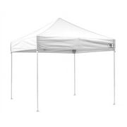 Impact Canopy 10' x 10' Pop-Up Canopy Tent, Mesh Sidewalls, Screen Room, Steel Frame, Gazebo Enclosure, White