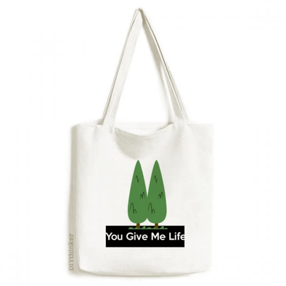 Trees Environmental Protect Tote Canvas Bag Shopping Satchel Casual Handbag