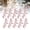 Pink, variant on Rupoun 10 Pieces Rhinestone Cloth Applique Crown Patches Pink Triangular Design For Clothing Decoration Hats DIY Crafts Sew On Accessories 3.94 inches / 10 cm