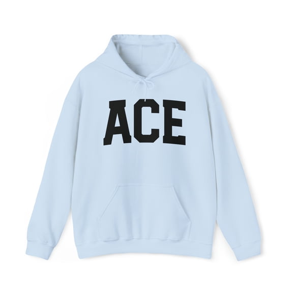 Asexual Ace Pride 70s Retro LGBT LGBTQ Hoodie, Gifts, Hooded Sweatshirt