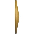 thumbnail image 4 of Ekena Millwork 23 1/2"OD x 2 3/4"P Floral Ceiling Medallion, Hand-Painted Iridescent Gold, 4 of 6