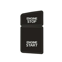 Car Engine Start/Stop Button Decals Sticker Compatible for Au-di A6L C5 Automotive Parts Accessories