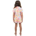 thumbnail image 2 of Saint Eve Girls 3 Piece Button Down Pajama Set, Pink, Size: XL, 2 of 5