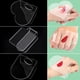 thumbnail image 5 of Bandeja de mano transparente para mezclar base - Placa de mezcla acrílica transparente para amantes del maquillaje y profesionalesshape3, 5 of 5