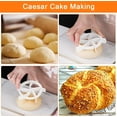 thumbnail image 2 of Set of 2 round and oval loaf pans (white), 2 of 5