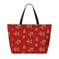 thumbnail image 2 of Honeii Gingerbread Man for Tote Bag with Adjustable Strap,Beach Bag, Waterproof Sandproof Beach Tote Bag, Large Capacity Foldable Beach Bags, 2 of 7
