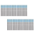 thumbnail image 4 of 50 pcs Desechable Cepillo de Pestañas Aplicador de Rímel Herramienta de Maquillaje de Plástico 10cm Azul Salvador Mascara Wands Brush, 4 of 5
