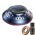 thumbnail image 4 of Difusor de aromaterapia giratorio con energía Solar para coche, Perfume creativo negro, 4 of 4