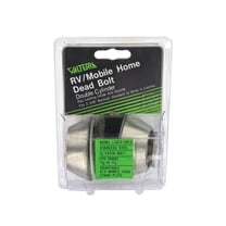 Valterra L32CS3208 Stainless Steel Double Cylinder Deadbolt - 5/8" Throw