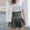 Gray, variant on Women Skirts Women's Fashion High Waist Pleated Mini Skirt Slim Waist Casual Tennis Skirt