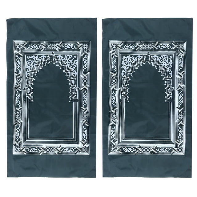 Prayer Rugs,2Pcs Prayer Mat Portable Praying Rug Travel Prayer Mat Exceptional Craftsmanship