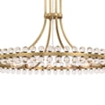 thumbnail image 6 of CLO-8898-AG Crystorama Lighting Clover - Eight Light Chandelier in Traditional and Contemporary Style - 22.5 Inches Wide by 22.5 Inches High-Aged, 6 of 9
