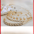thumbnail image 1 of Diadema vintage, accesorio para el cabello de hadas, horquilla de mariposa con diamantes de imitación de metal, borde fino, diadema de joyería simple para ocasiones especiales, 1 of 5