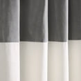 thumbnail image 2 of Milo Panneaux de Rideaux en Lin Gris/blanc Cassé 52X84, 2 of 3