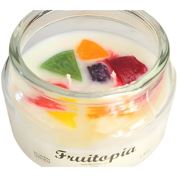 BB Essentialz & Candles Co. Fruitopia Bougie Parfumée en Pot de Verre 10 fl oz