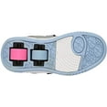 thumbnail image 4 of HEELYS Youth Kids Plus X2 Wheels Skate Sneaker Shoes Light Blue/Silver/Neon Pink, Numeric_1, 4 of 5