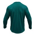 thumbnail image 5 of safuny Men's Sweatshirts Big&Tall Fashion Long Sleeve Tops Windproof Outwear Fall Winter Clearance Quarter Button Pullover Casual Sports Loose Cotton Shirts Workout Green XXL, 5 of 7