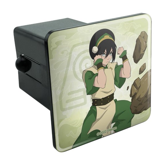 Avatar the Last Airbender Toph Tow Trailer Hitch Cover Plug Insert