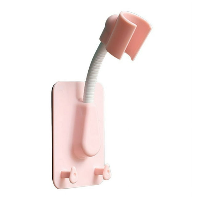360 Degree Rotation Shower Head Holder Adjustable Shower Wand Holder Handheld Shower Head Hanger For Bathroom