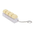 thumbnail image 2 of Keyboard Key Toy Button Keycap Fidget Keychain Decompression Toys(Yellow), 2 of 7