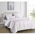 thumbnail image 2 of Blue Ridge Home Fashions 600 Thread Count Windowpane Duraloft Down Alternative Comforter, Twin, White, 2 of 4