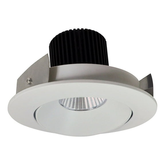 Nora Lighting Nio-4Rc30x/10 Iolite 4" Led Adjustable Recessed Trim - White