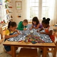 thumbnail image 4 of Huanglei Kids Doodle Lamb Fleece Blanket Washable Art Canvas For Parent Child Activity &, 4 of 4