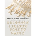 thumbnail image 7 of Silvora Gold Plated Initial Necklace for Women CZ Crystal Personalized Letter J Pendant Necklace Shiny Dainty Jewelry Gifts for Daughter Birthday Thanksgiving, 7 of 7