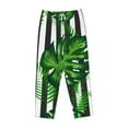 thumbnail image 4 of Fotbe Palm Greenery Women's Pajama Pants,Sleepwear Pants,Pj Bottoms Drawstring And Pockets-Medium, 4 of 9