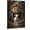 Frame-style, variant on Lion and Lamb Canvas Wall Art Poster for Living Room Bedroom Home Decor - Majestic Animal Wildlife Pictures Artwork - Peaceful Harmony Inspirational Wall Decor