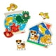 thumbnail image 1 of Pecera gigante de madera Puzzle Melissa & Doug, paquete de 2 unidades, House Pets, 3 piezas, 1 of 9